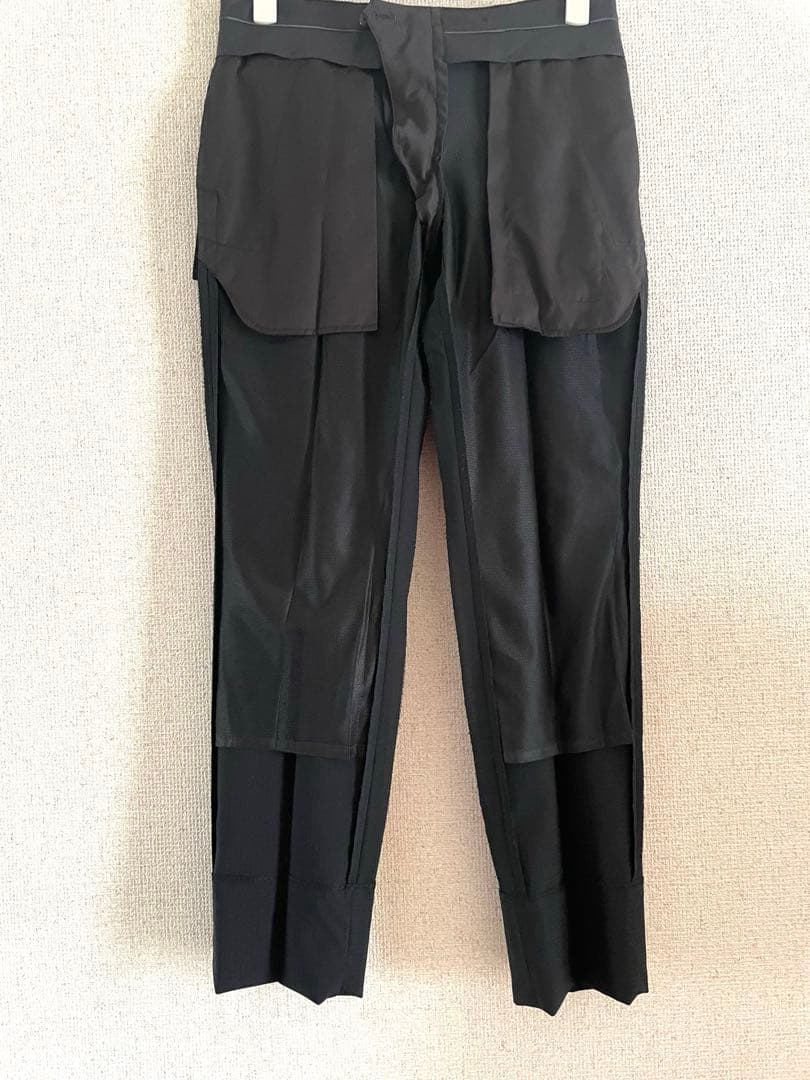 【極美品】希少Y 3 スリーピーススーツ黒チェック織柄　最安値