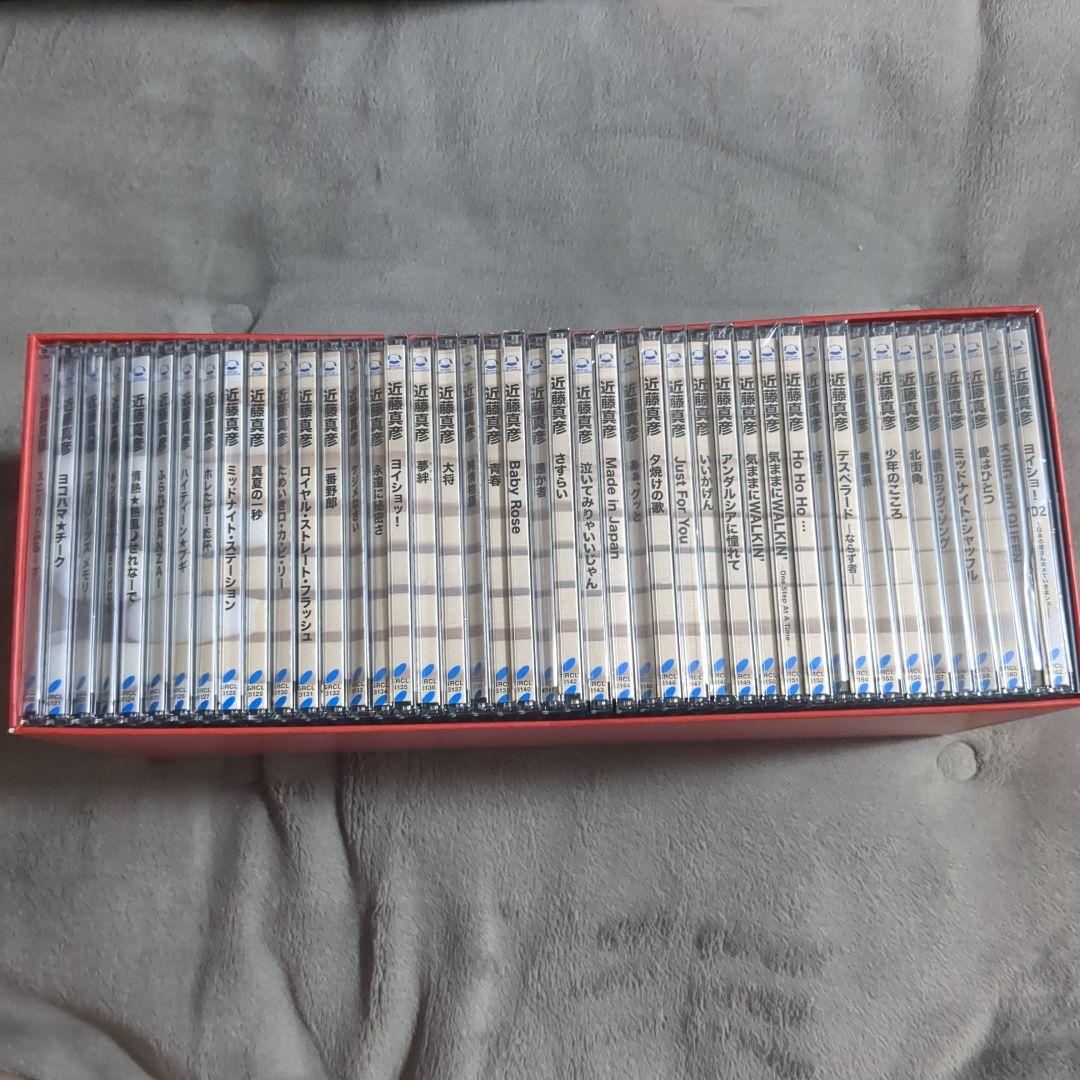 近藤真彦 マッチ箱 シングルCD43枚コンプリート 完全限定版 DVD欠品