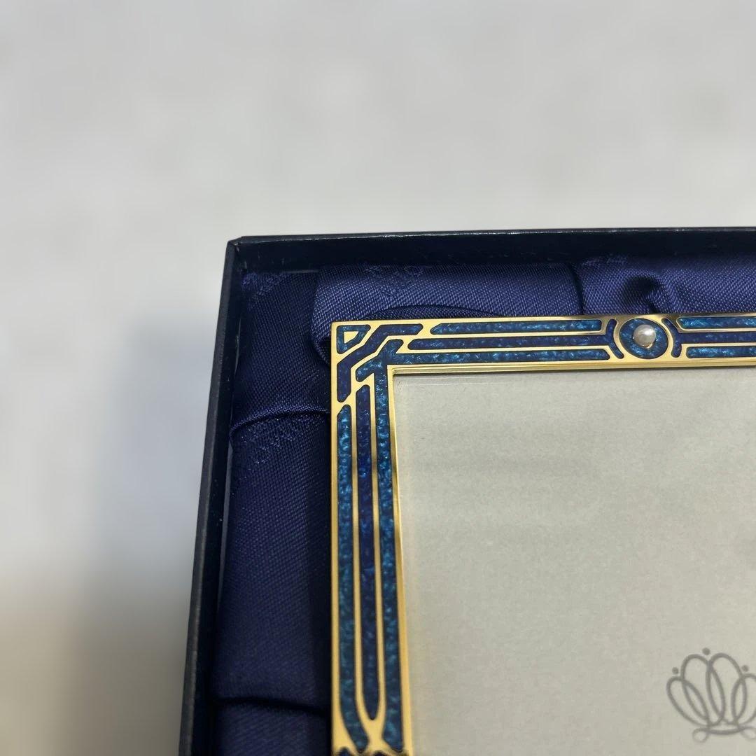 本日限定セール‼️希少✨MIKIMOTOフォトフレーム クリスタルラッカー パール