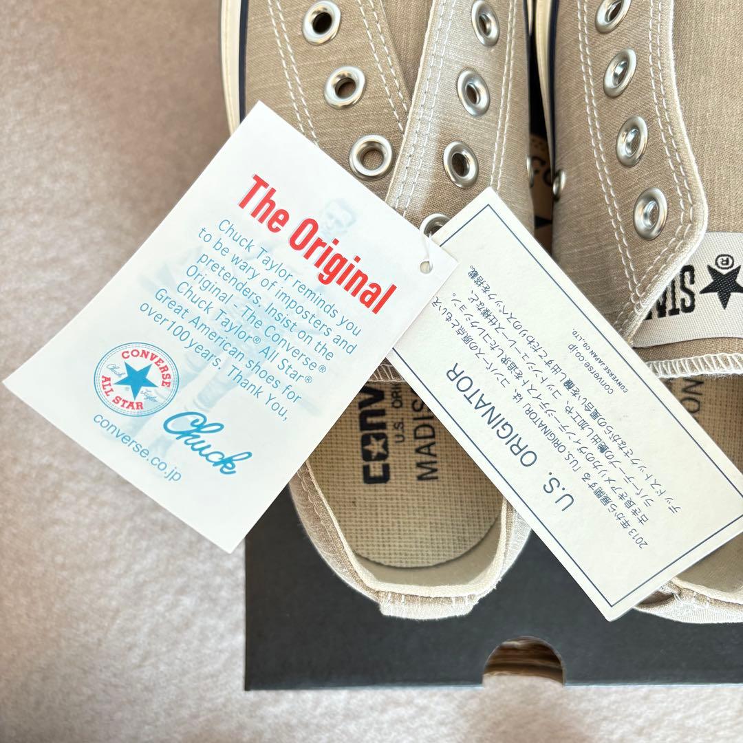 新品未使用 Converse×マディソンブルー×IENA ALLSTAR23.5