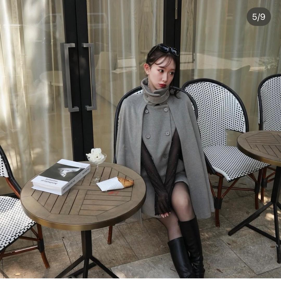 ケープコート'24 party グレー