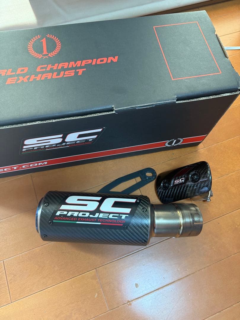 S1000RR SC PROJECT CR-Tカーボンスリップオンマフラー