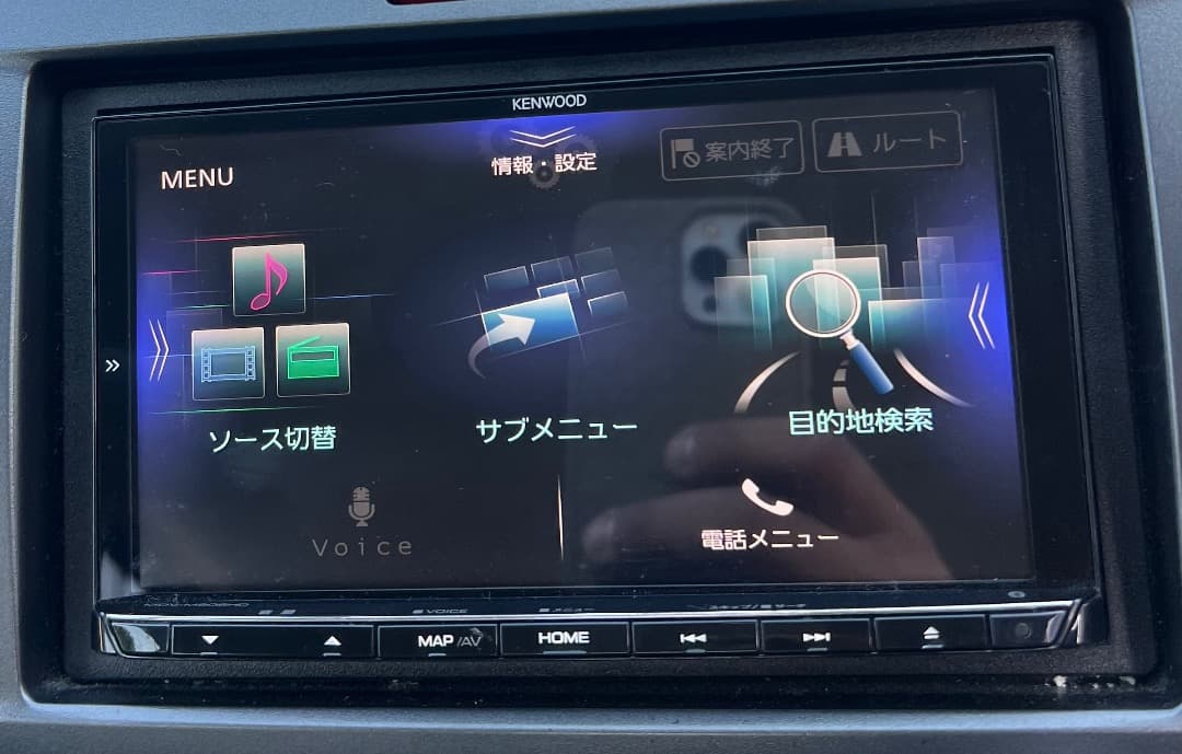 KENWOOD MDV-M906HD カーナビ 動作確認済み