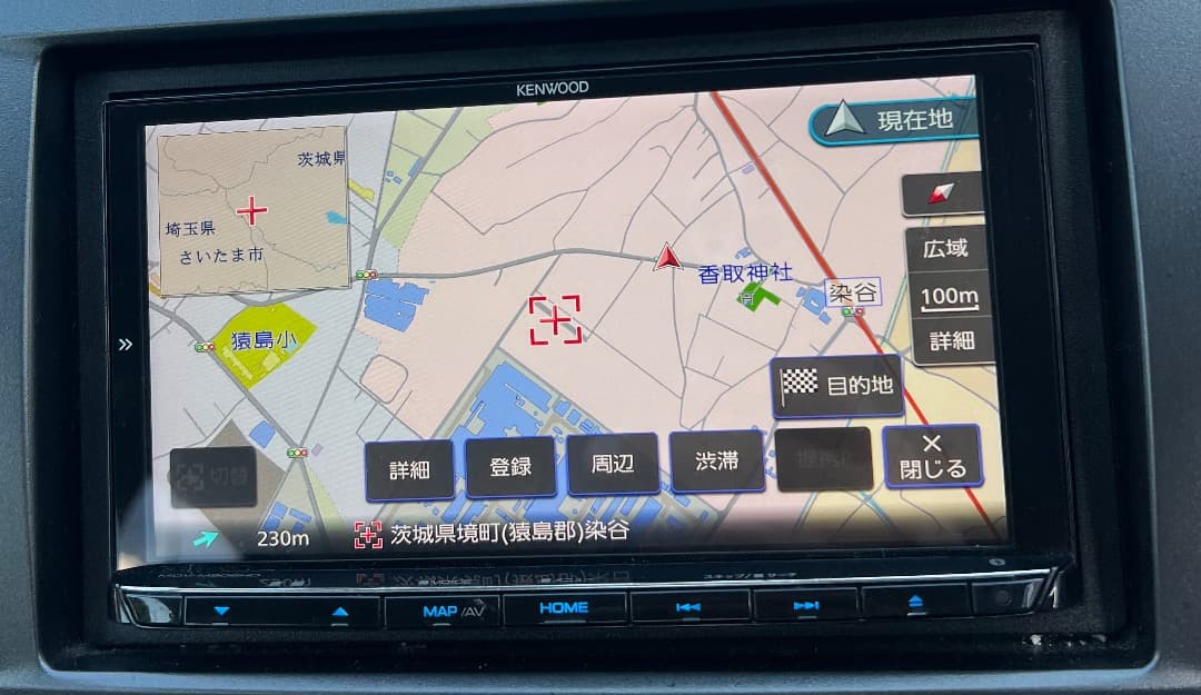 KENWOOD MDV-M906HD カーナビ 動作確認済み