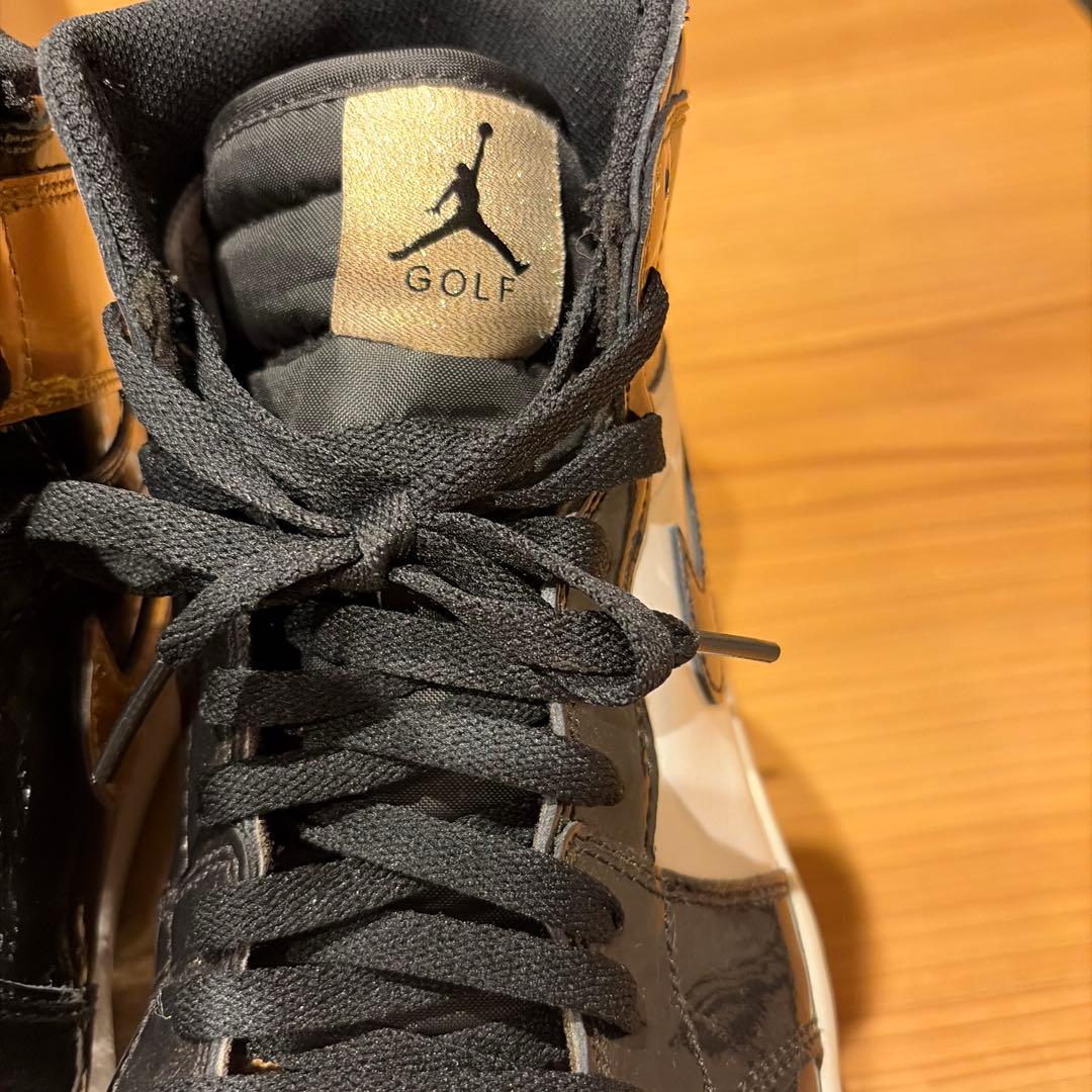 Jordan Air Jordan 1 Golf ブラック/ゴールド