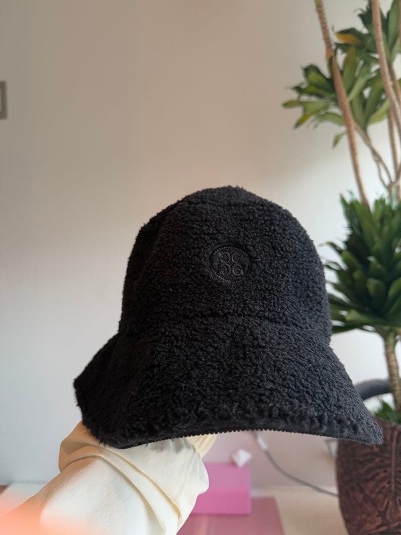 G/FORE フリース バケットハット 黒