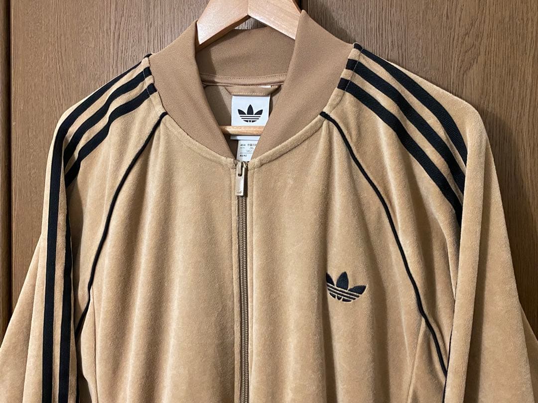 アディダス adidas ベロア トラックジャケット