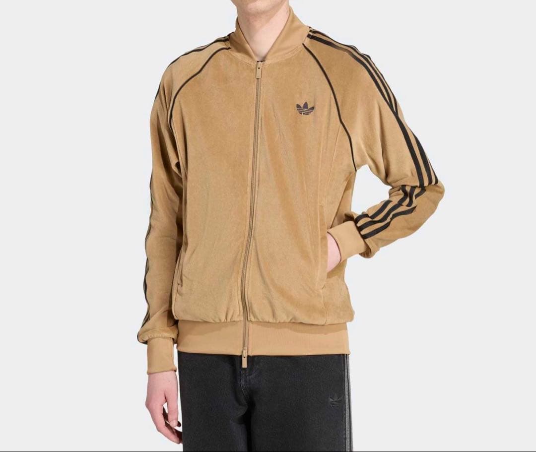 アディダス adidas ベロア トラックジャケット