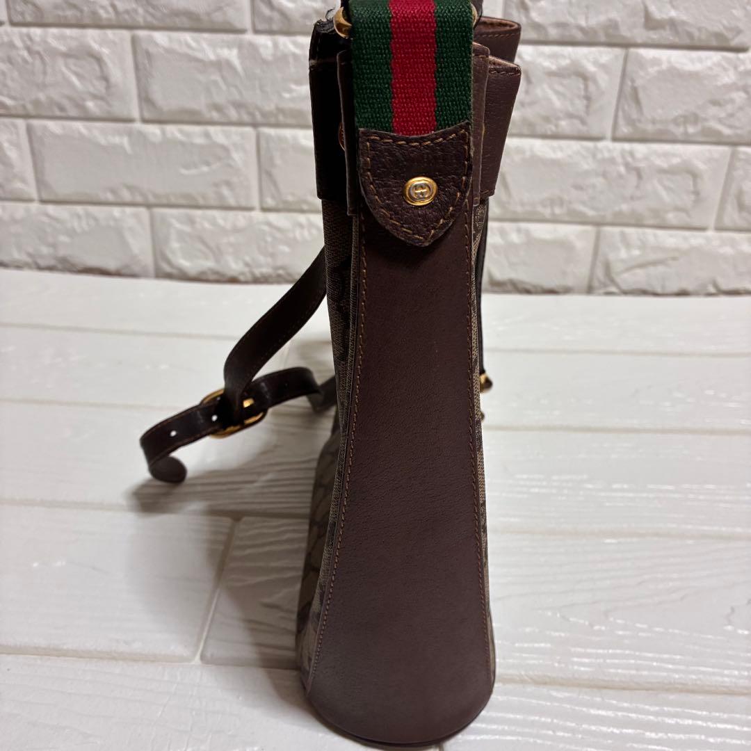 グッチ ショルダーバッグ シェリーライン GGスプリーム PVCライン