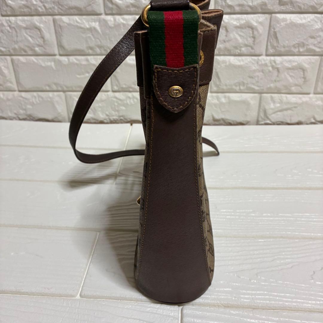 グッチ ショルダーバッグ シェリーライン GGスプリーム PVCライン