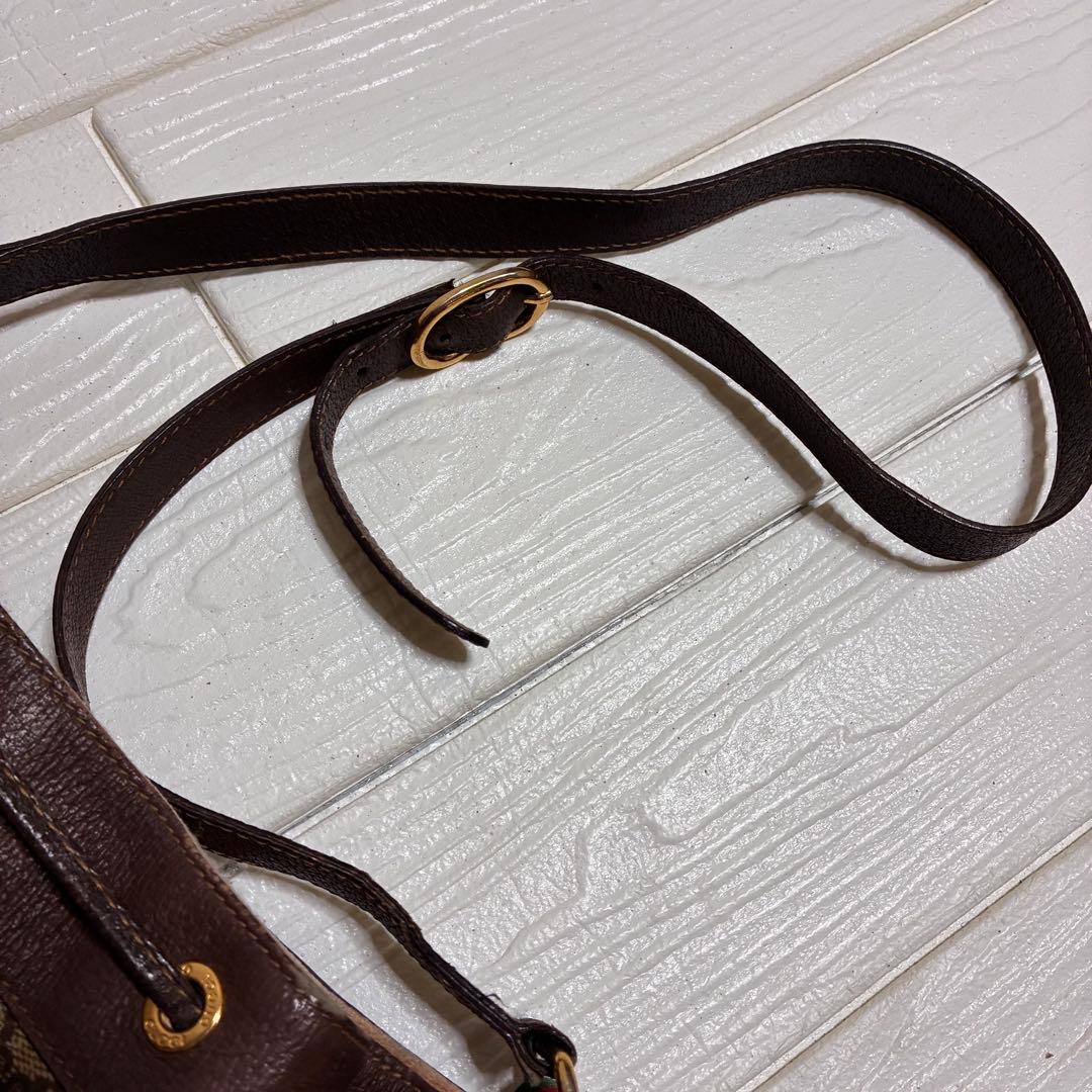 グッチ ショルダーバッグ シェリーライン GGスプリーム PVCライン