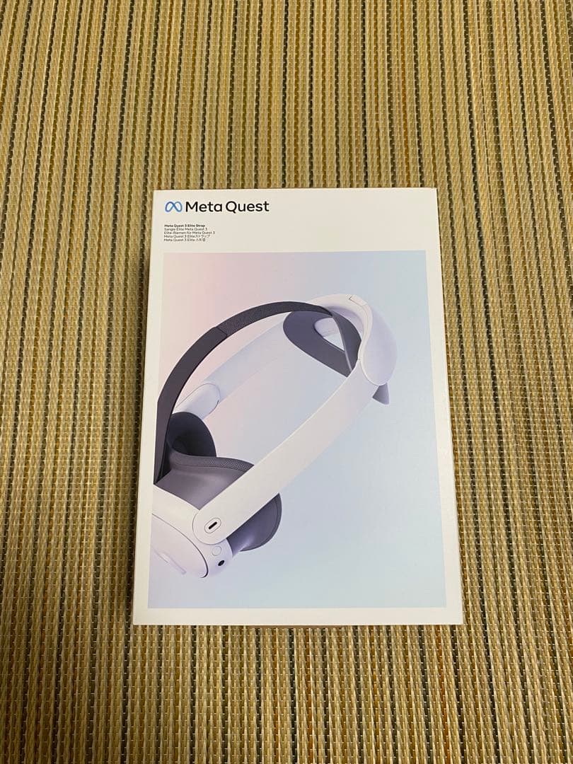  Quest 3 128GB(Eliteストラップ、ケース付き)
