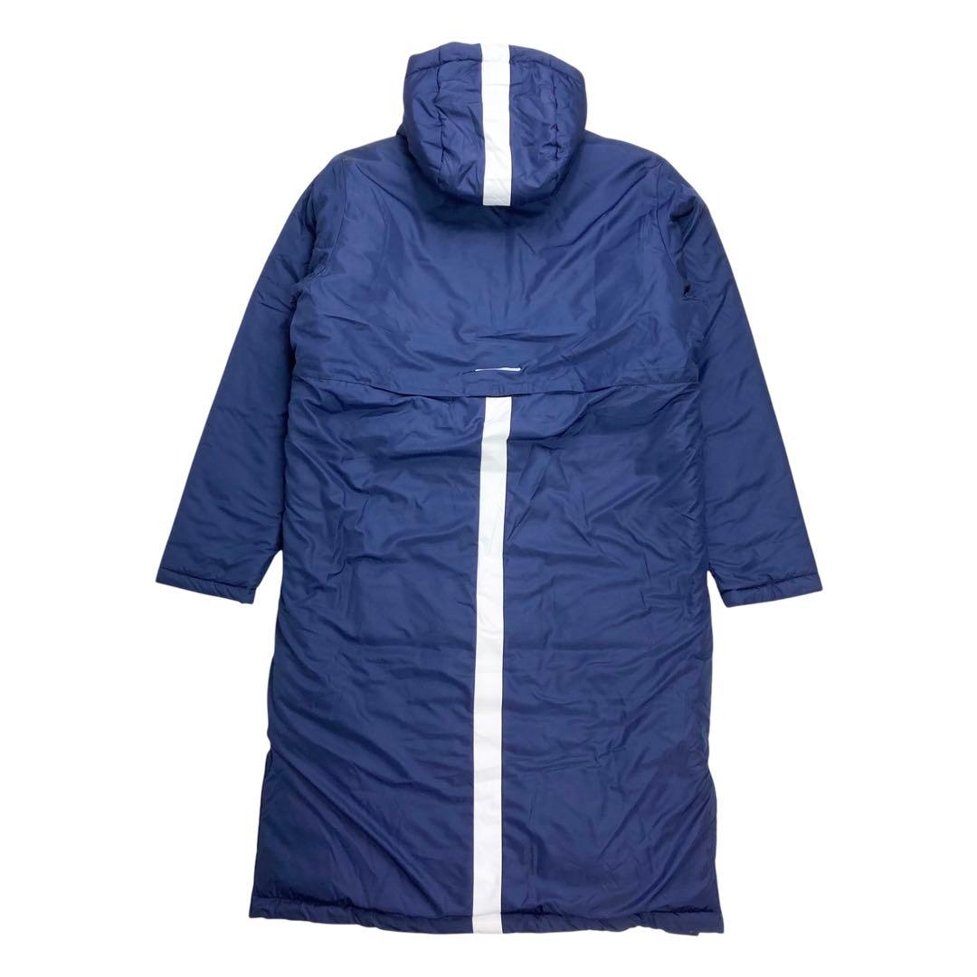 01M684◯ asics アシックス 新品未使用 中綿 ロング丈 ベンチコート