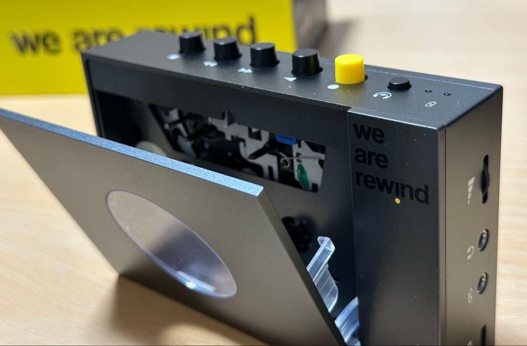 WE ARE REWIND カセットプレーヤー(WE-001)