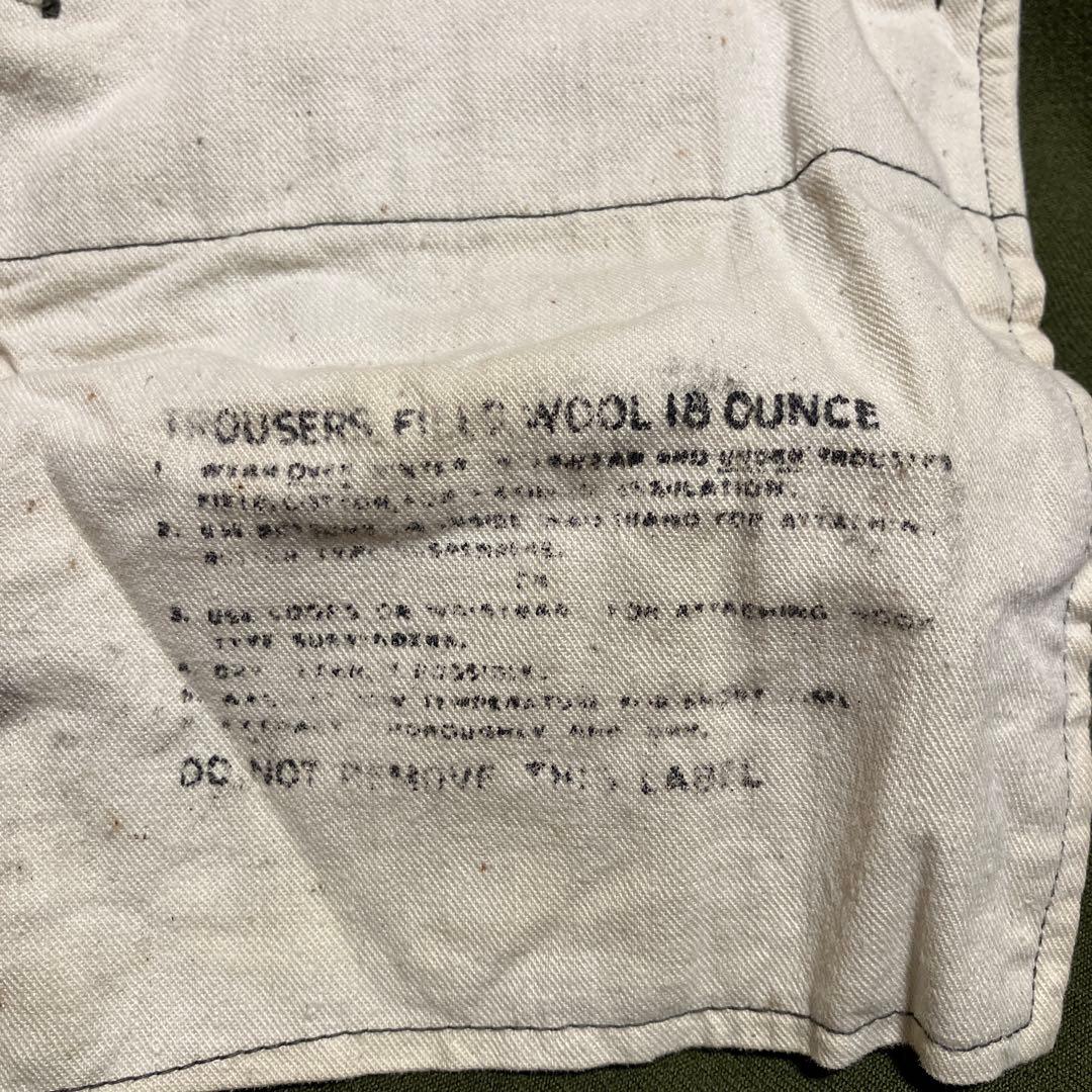 US ARMY M-51ウールフィールドトラウザーズ 初期 S-Sサイズ M51