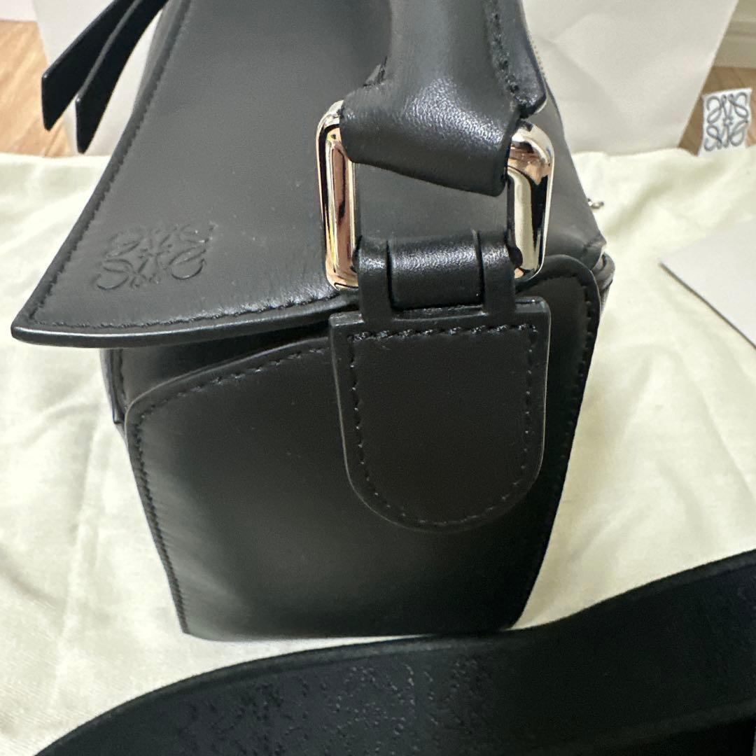 LOEWE パズルスモールショルダーバッグ　サテンカーフ　正規店購入　極美品