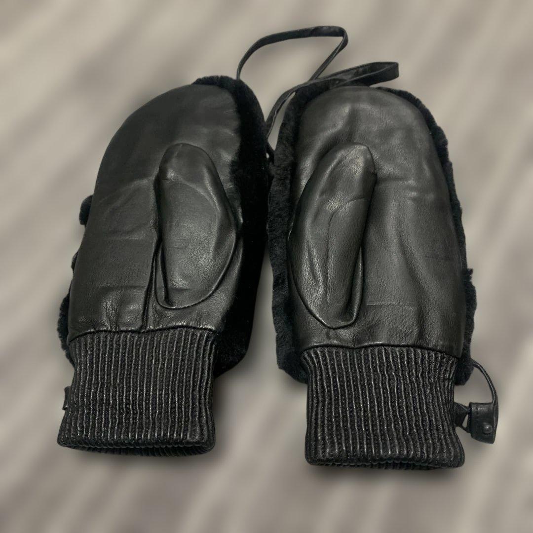 EMU Australia Nicki Mittens シープスキンミトン 黒