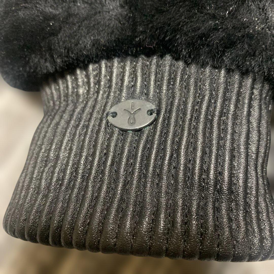 EMU Australia Nicki Mittens シープスキンミトン 黒