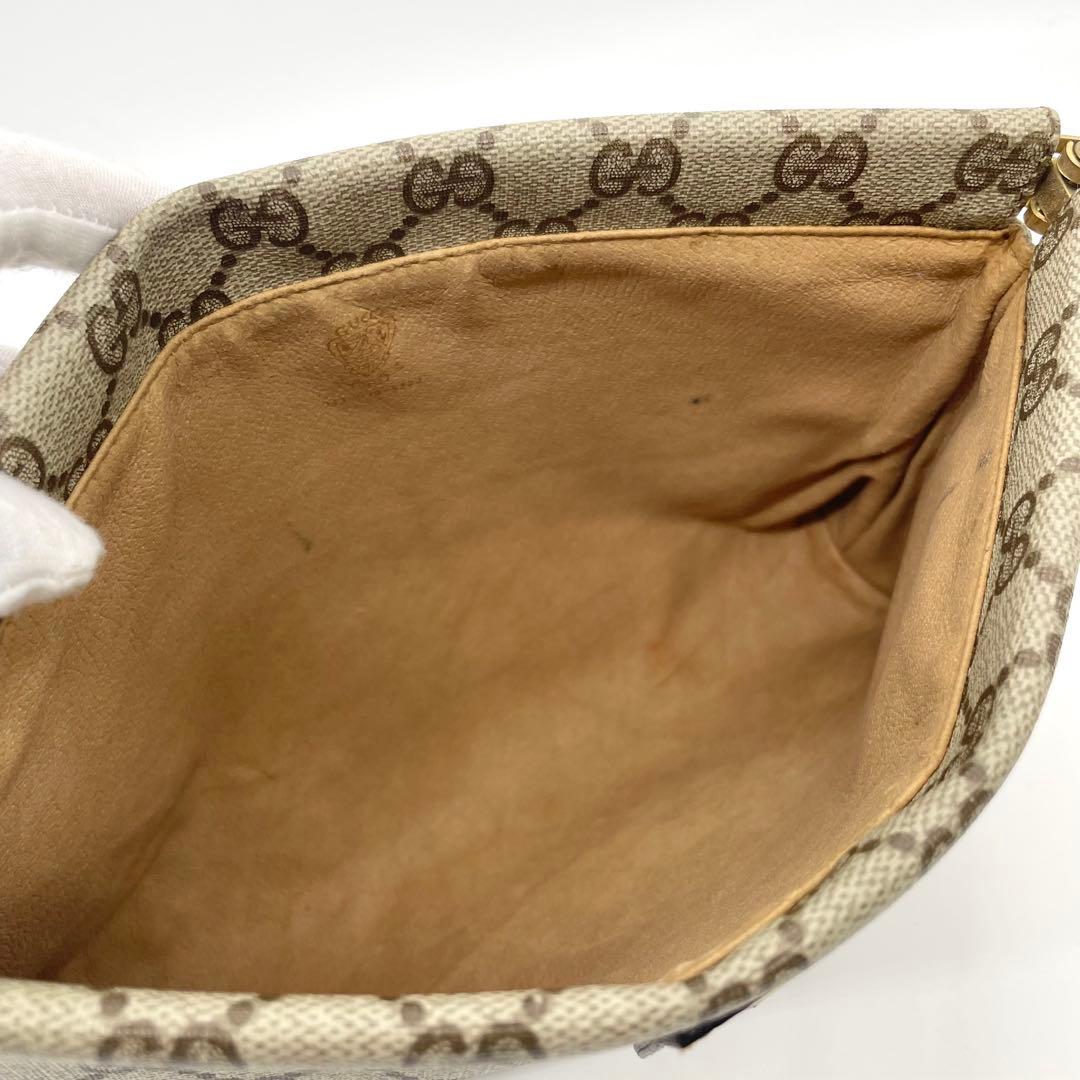 GUCCI グッチ オールドグッチ セカンド クラッチ バッグ GGスプリーム