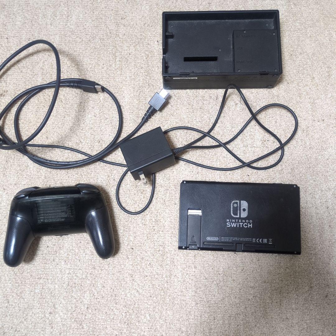 Nintendo Switch 本体 + 純正プロコントローラー + ドック