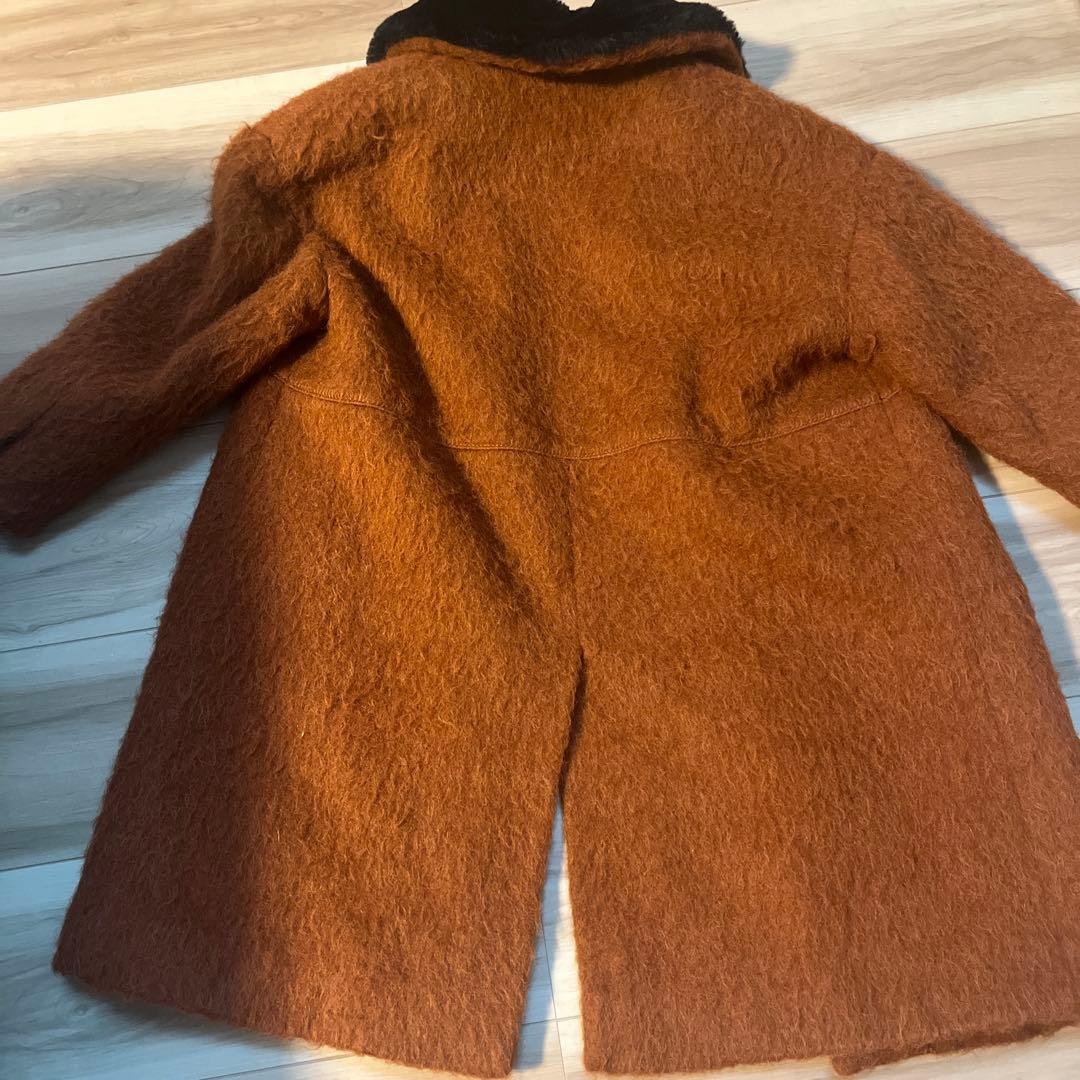 CARAMEL コート ファー付き　8y