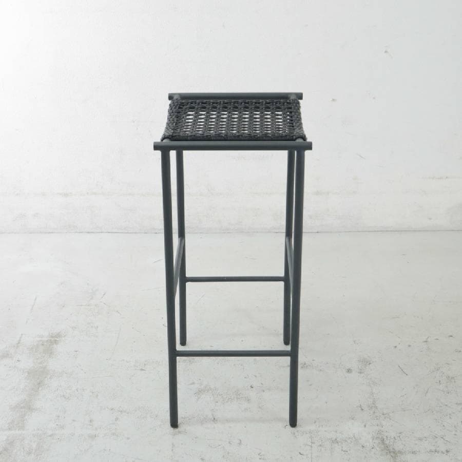 PATIO PETITE MAシリーズ ハイスツール ブラック 人工ラタン 2