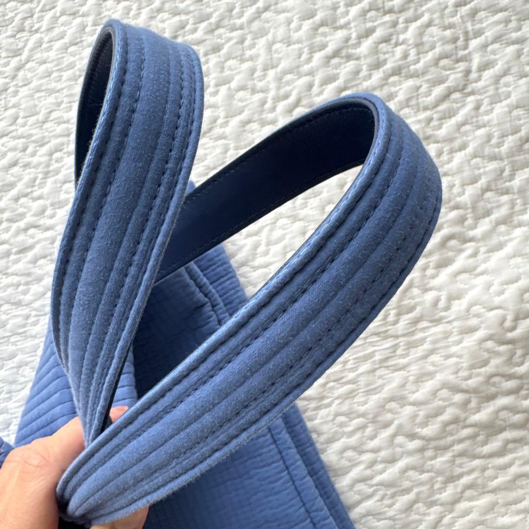 新品★ファミリア ピオヌンナル コラボバッグ PORTE BLUE ポルト