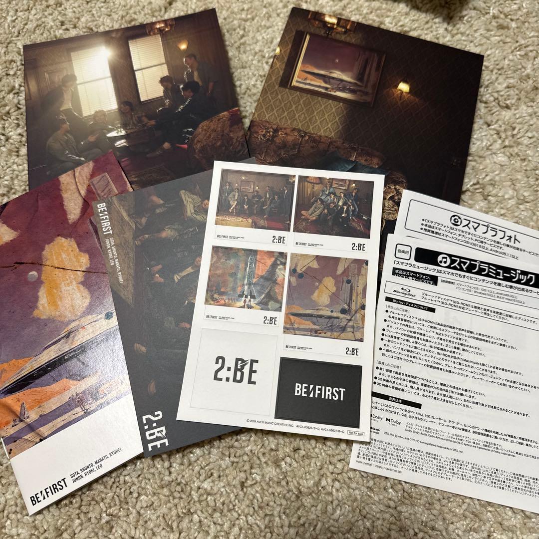 BE:FIRST【BMSG MUSIC SHOP限定盤】2:BE Blu-ray