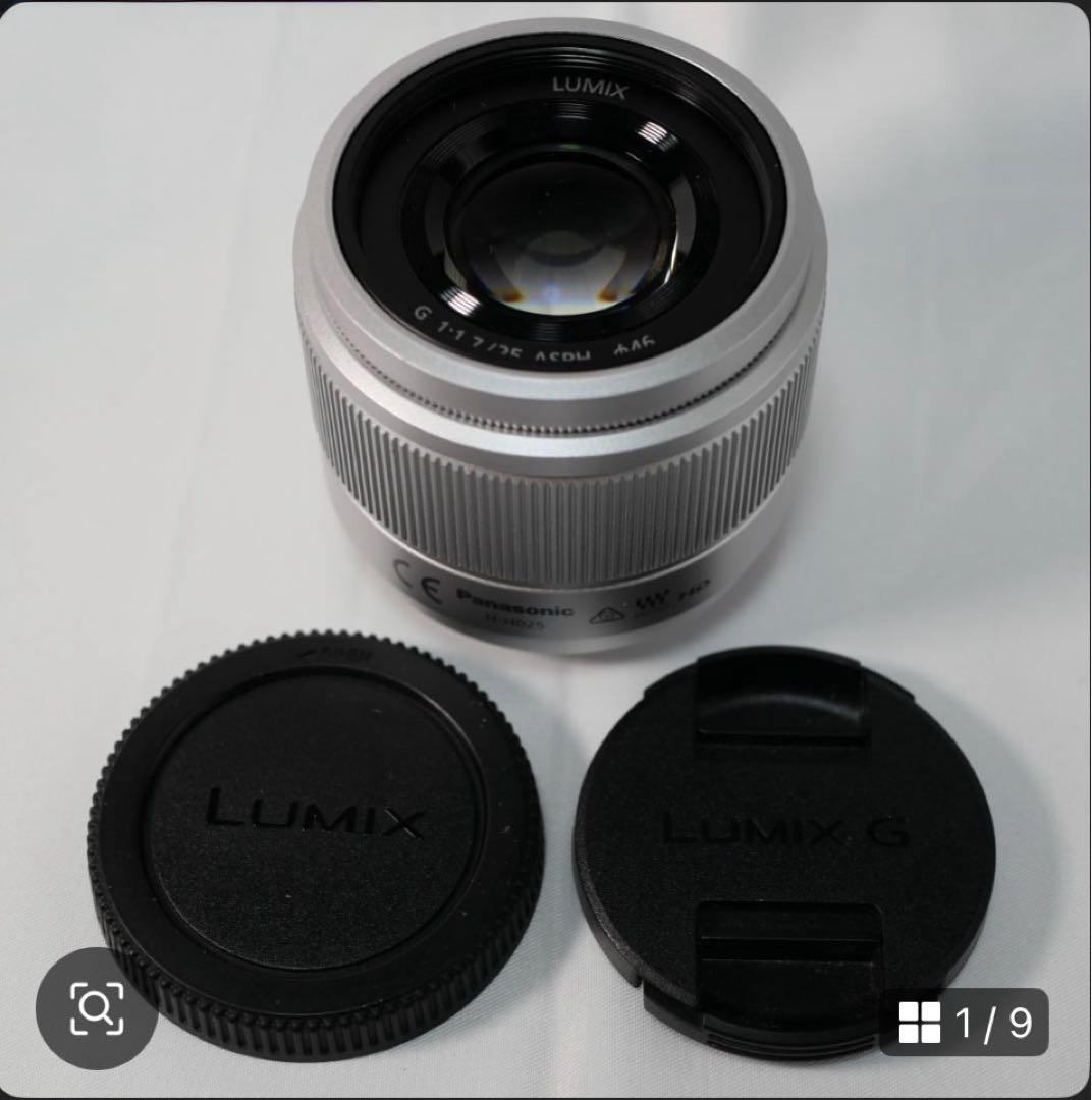 LUMIX G 25mm F1.7 ASPH H-H025-S 完動品