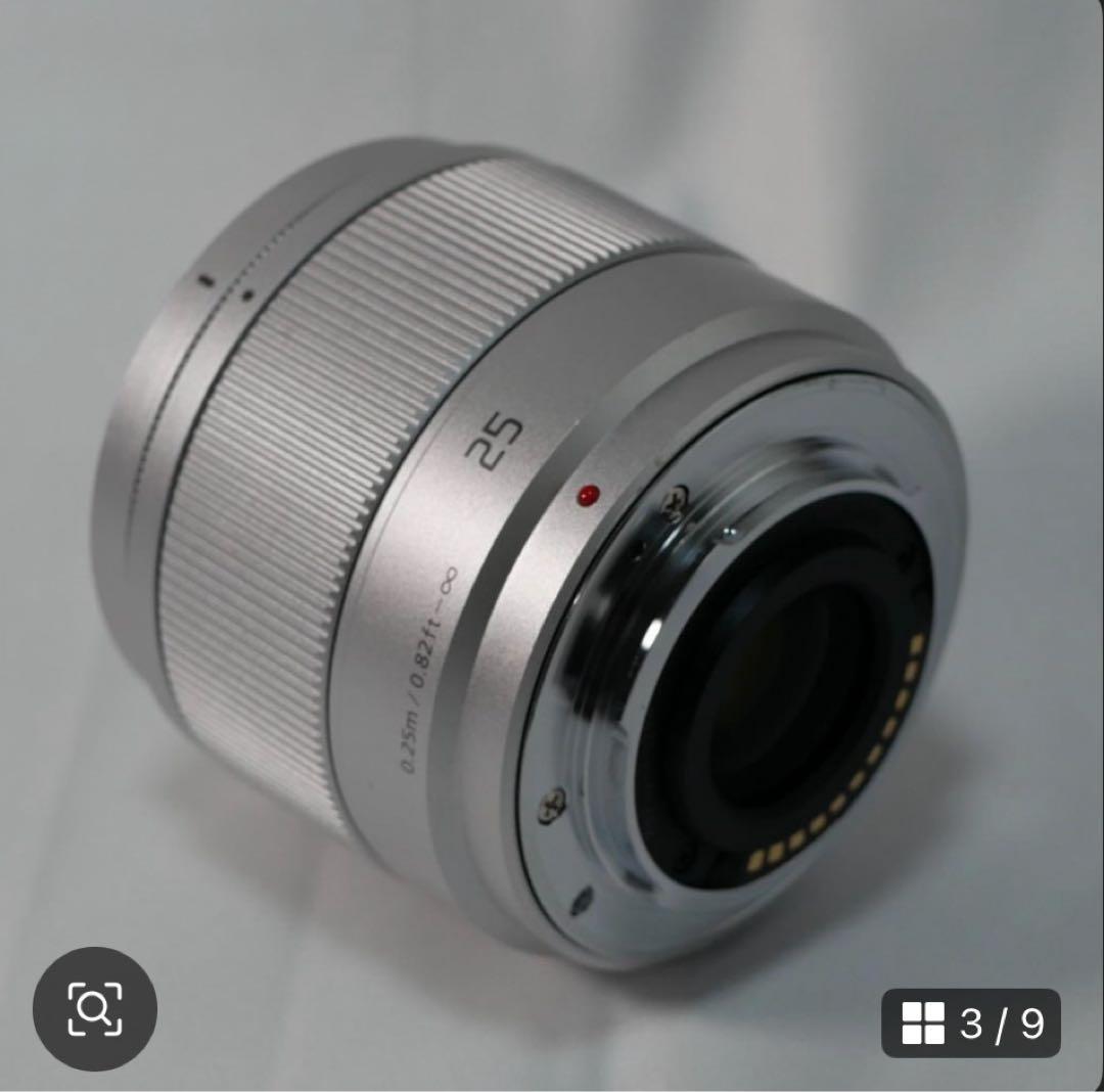 LUMIX G 25mm F1.7 ASPH H-H025-S 完動品