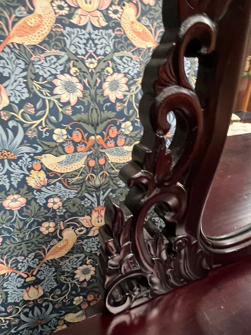 waku＊ドレッサー 鏡 ミラー 化粧台 鏡台 アンティークビンテージ