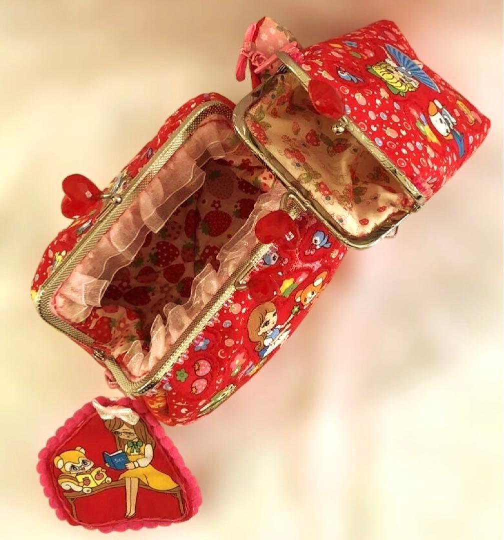 専用です♡ 可愛いレトロガール ♡ コロンとしたがま口＆小さめがま口 3セット