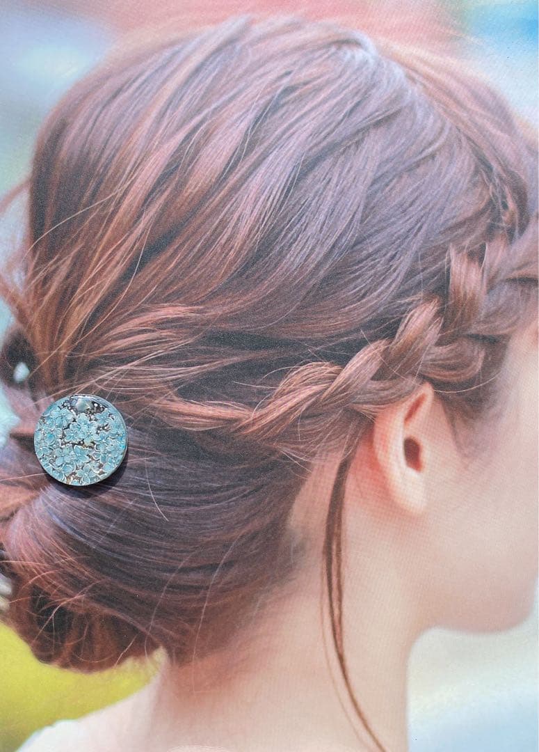 あやぽん✿プロフ必読下さい。 フラワーハンドメイドレジンヘアゴム17