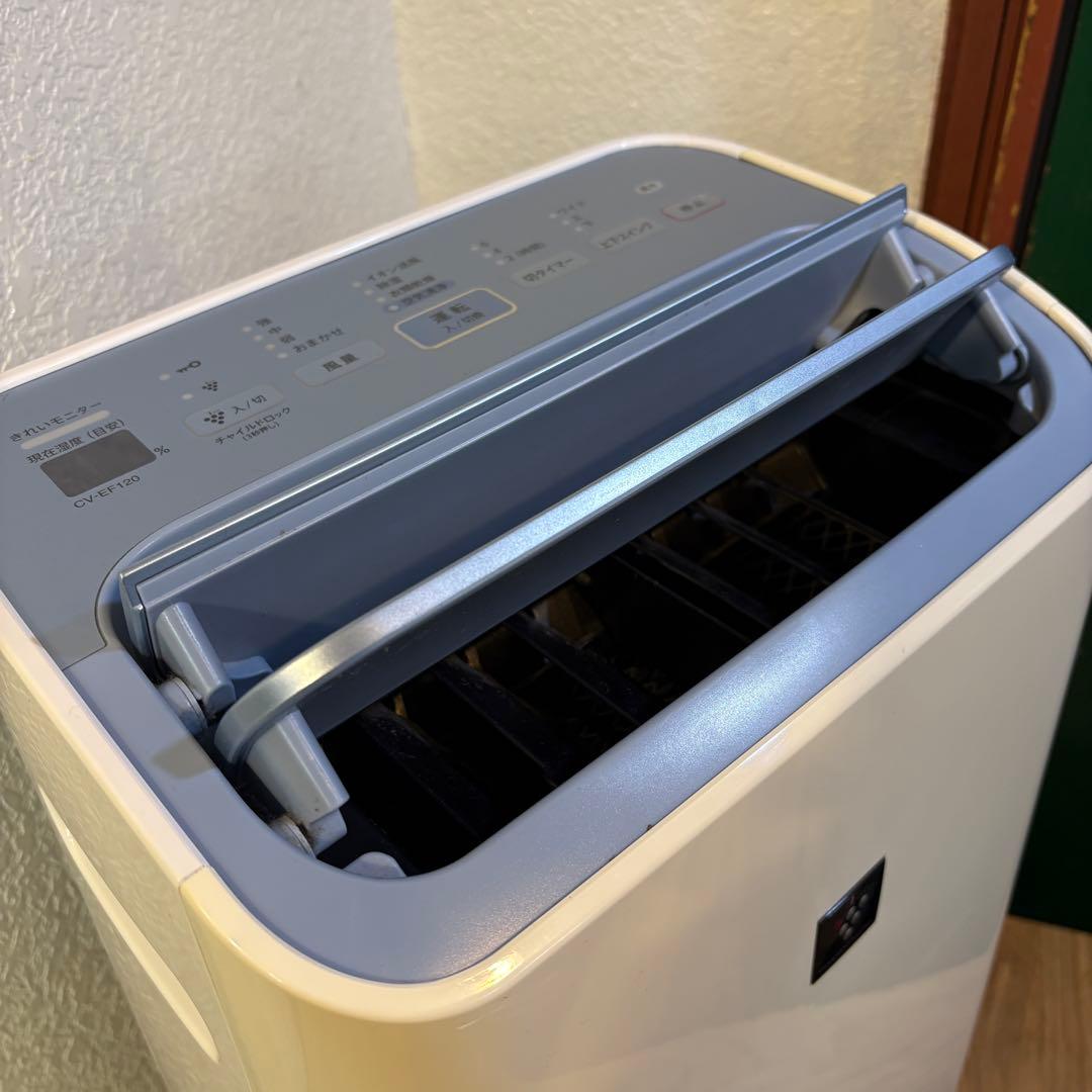 SHARP 衣類乾燥除湿機　CV-EF120-W　空気清浄機