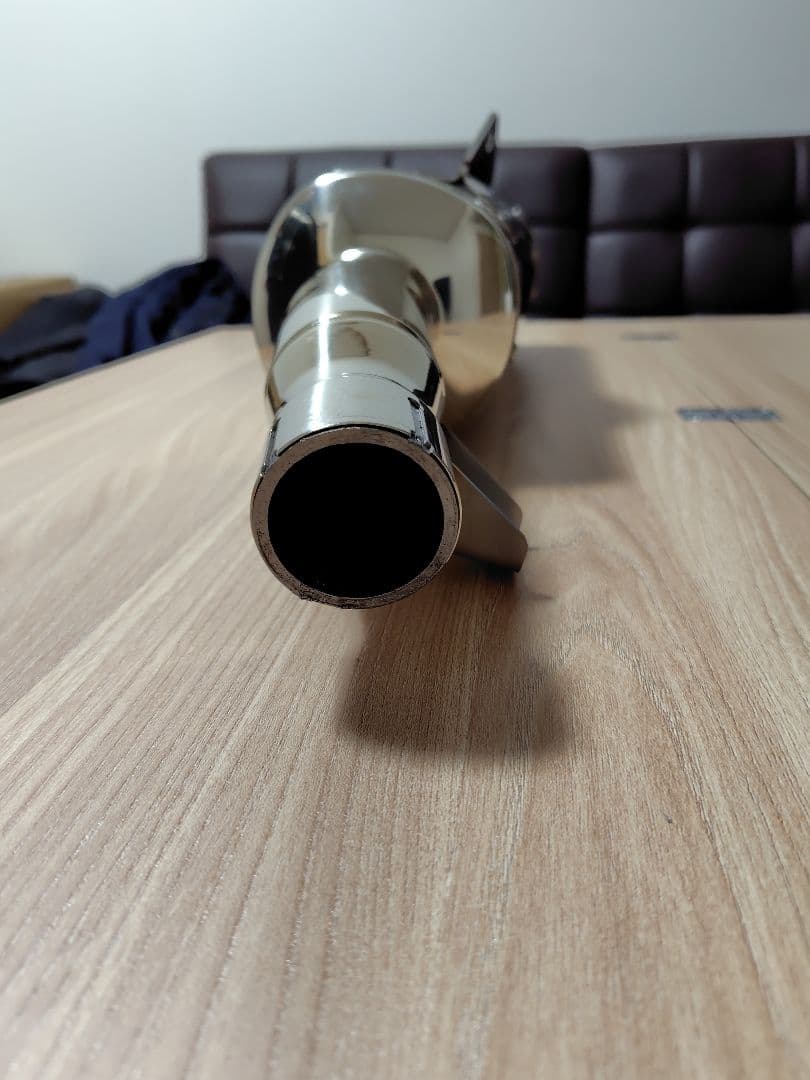 MUGEN ステンレス マフラー 本体 取扱説明書付き