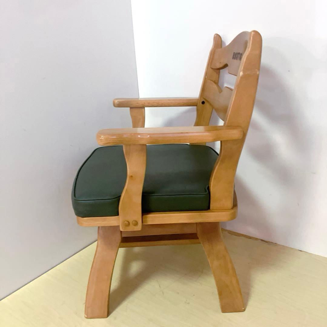 karimoku カリモク　RUSTIC 木製　回転チェア ダイニングチェア　①