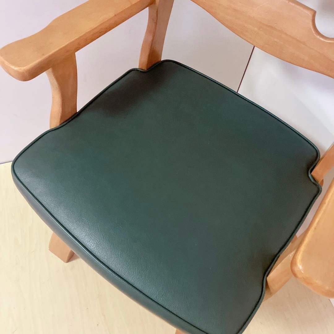 karimoku カリモク　RUSTIC 木製　回転チェア ダイニングチェア　①