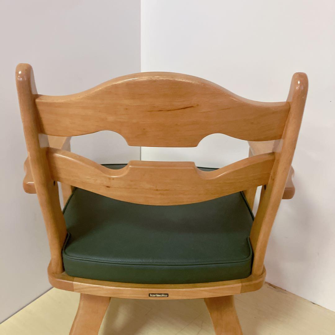 karimoku カリモク　RUSTIC 木製　回転チェア ダイニングチェア　①