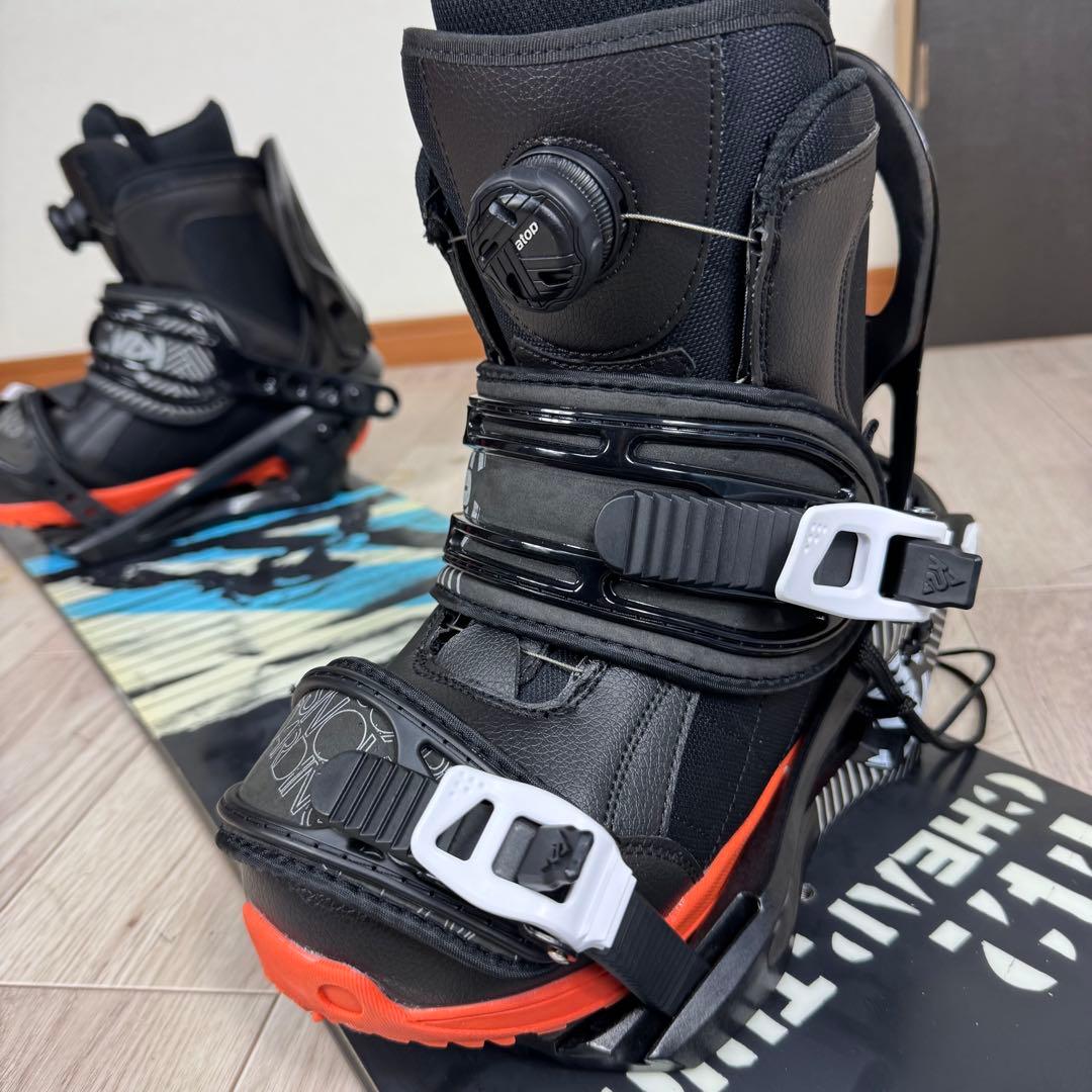 ROMEレディース スノーボード 142cm 4点セット