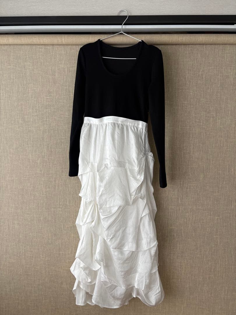 ORGUE オルグ｜ Tuck form one-piece (white M)
