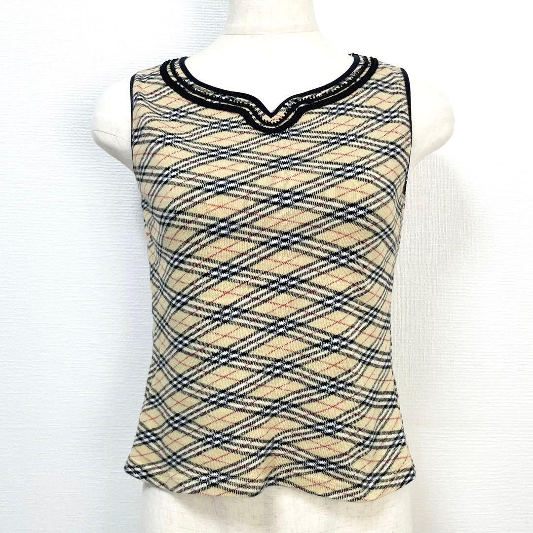y2k✨️ BURBERRY BLUE LABEL ノバチェック タンクトップ