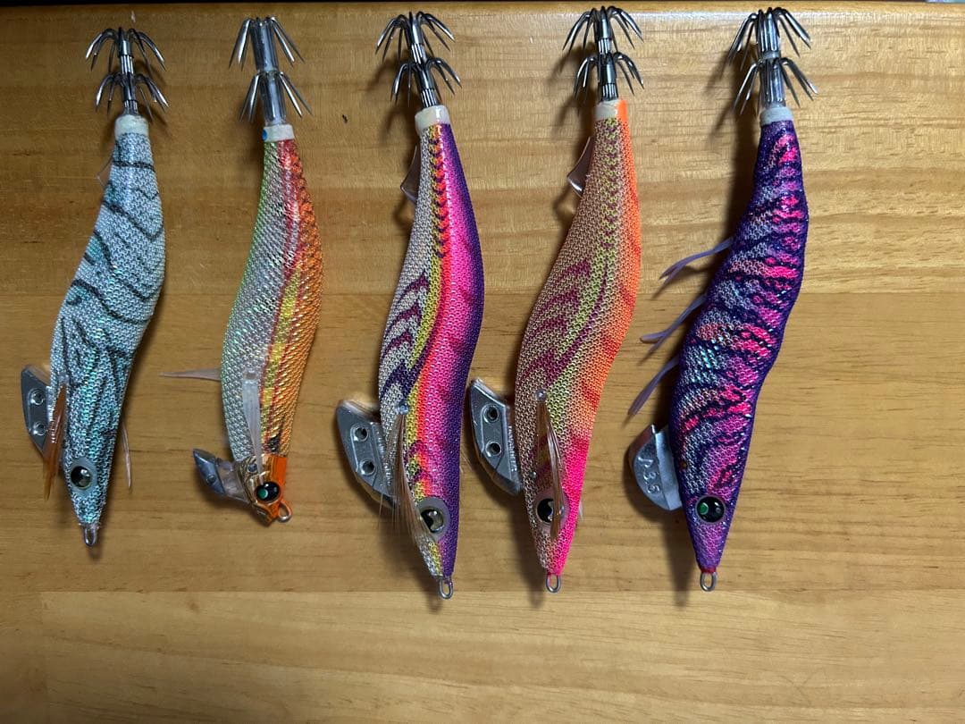 エギ10本セット　ケース付き