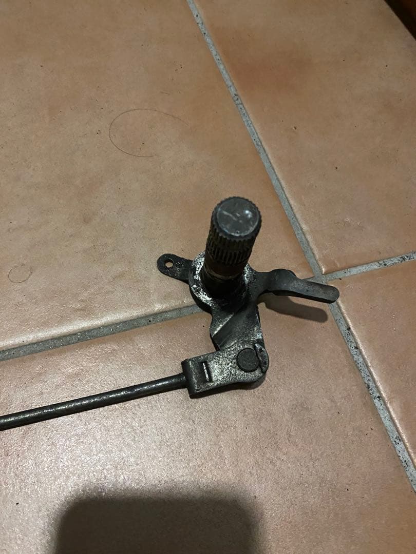 sr400 純正バックステップ