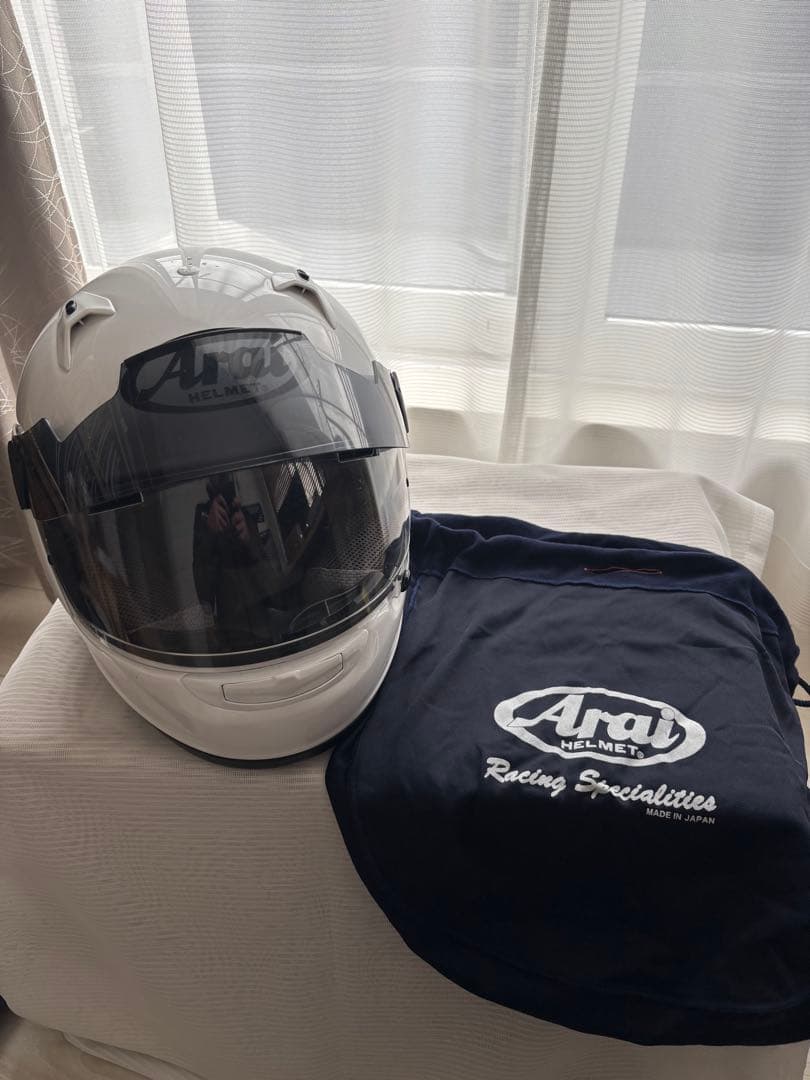 Arai ASTRO PRO SHADEフルフェイス ホワイト 54cm