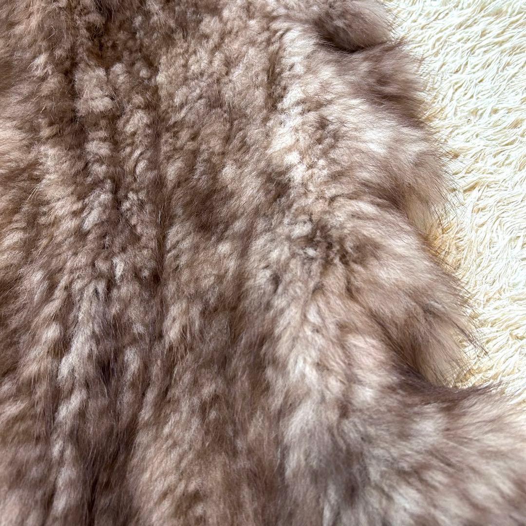 【セーブル本毛皮✨️新品タグ付き】 定価25万 マーテン カナディアン 高級毛皮