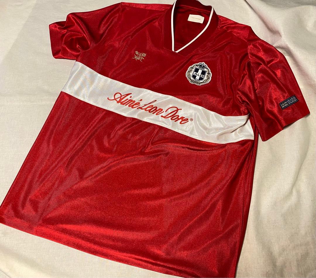 aime leon dore サッカー　ゲームシャツ　jjjjound