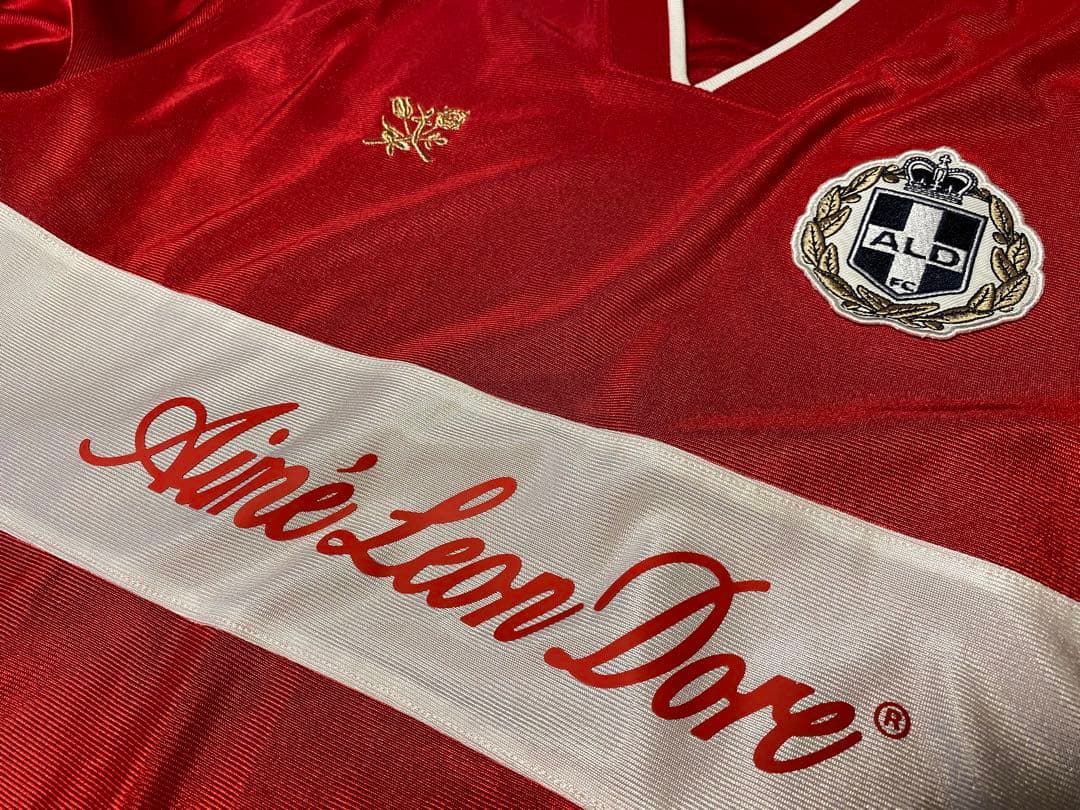 aime leon dore サッカー　ゲームシャツ　jjjjound