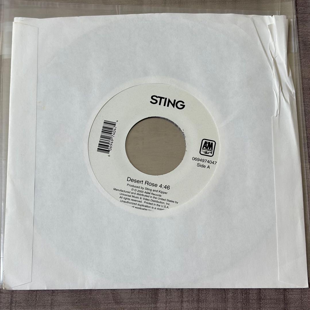 7インチ 7EP Sting Desert Rose Cheb Mami