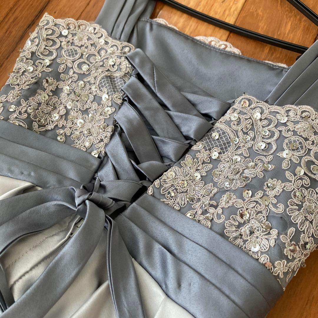 オーダードレス　グレー　weidiドレス　160