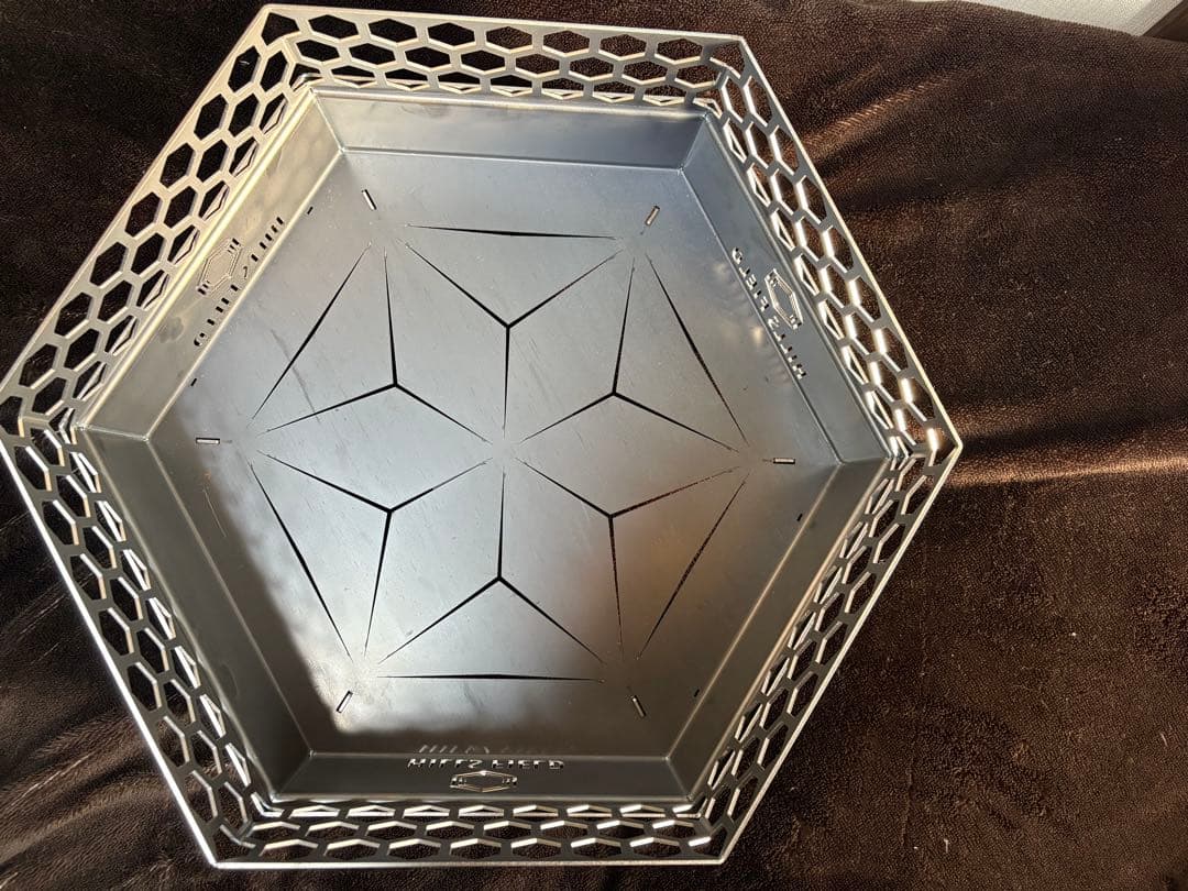 K.S　HILLS FIELD 六角形焚き火台